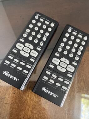 MEMOREX MVD2050 DVD Player Remote Control MVD2050-BLK LOT of 2